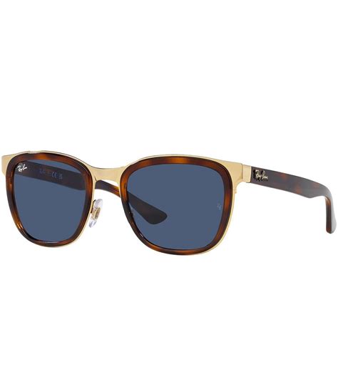 53mm chn havana square sunglasses